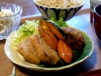 おかずはすべて肉も魚も不使用