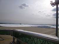 冬の能登空港