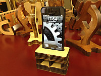 iPhoneの木製スピーカー