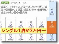 ホテルの宿泊料金は変動相場制