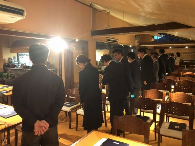 役員朝礼