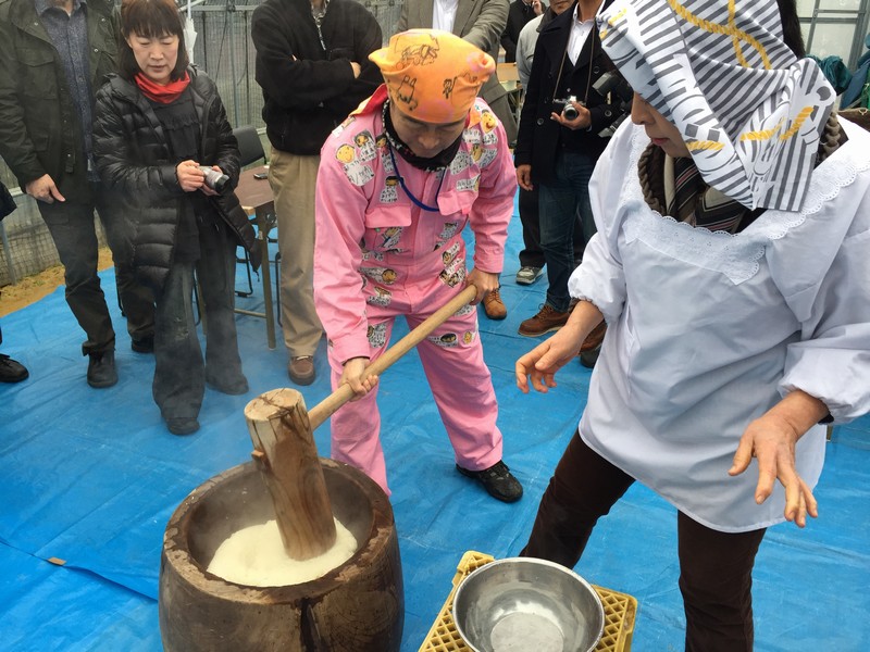 餅つき