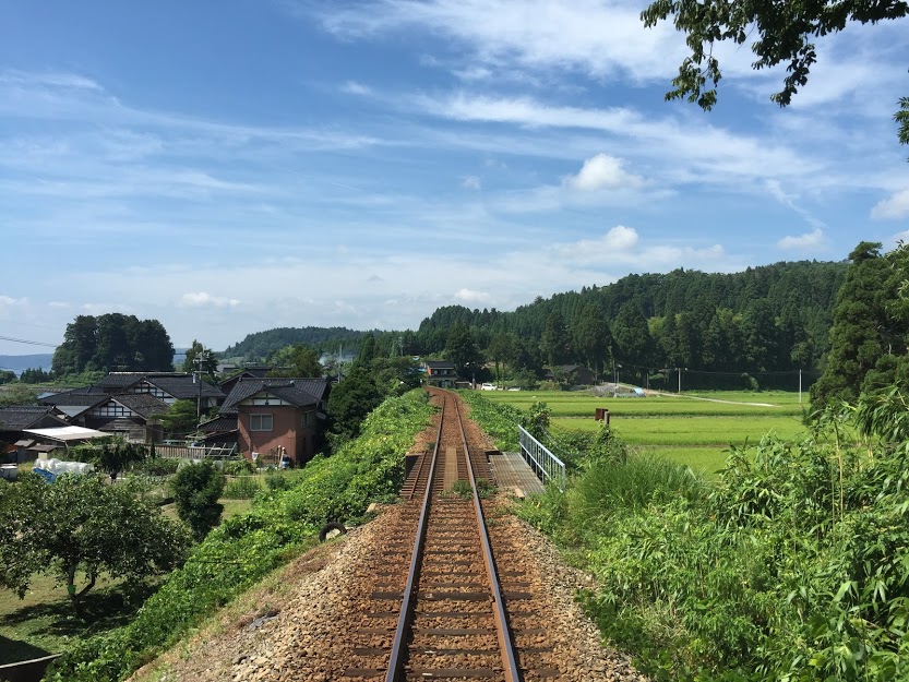 のと鉄道の線路