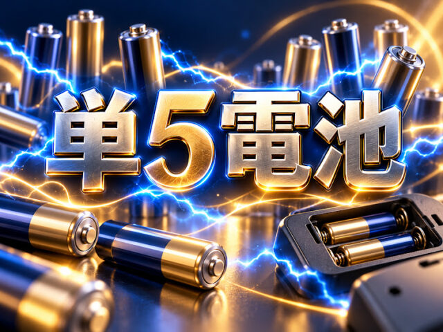 端午の節句に単5の電池を誤ってオーダーしてしまった、単5は同サイズで1.5Vと12Vの二種類があるので注意