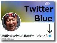 TwitterBlueがついったー