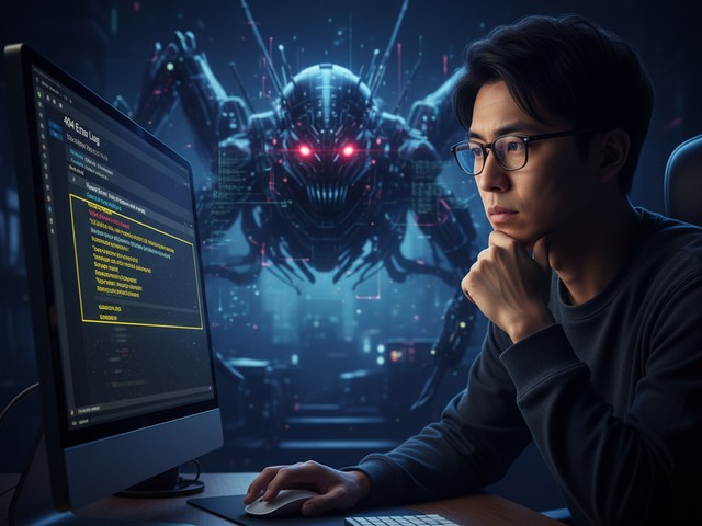 謎の404エラーログから不審なアクセスを突き止め