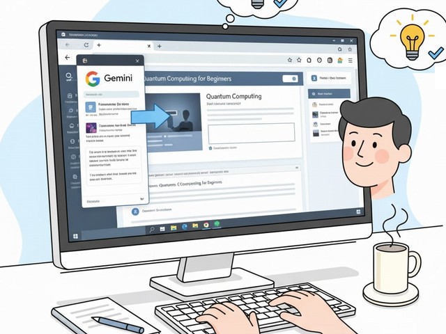 Geminiサイドバー