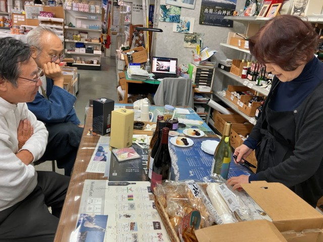 西田酒店の試飲会