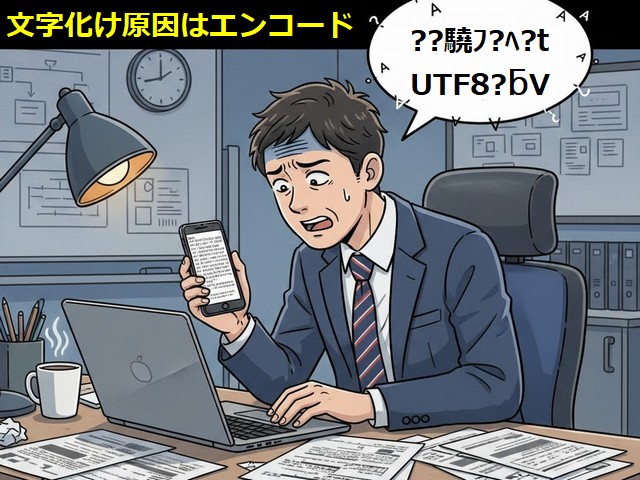 文字化けの原因