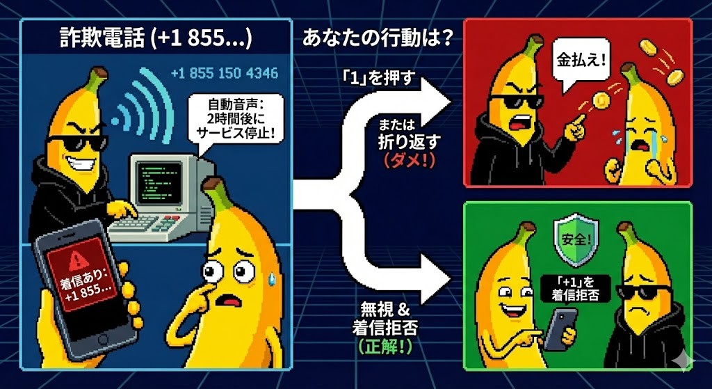 海外からの詐欺電話