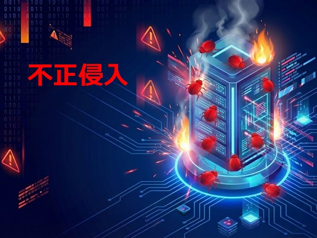 サーバーに不正侵入