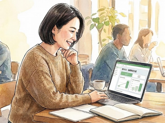 NISAに投資する35歳女性会社員