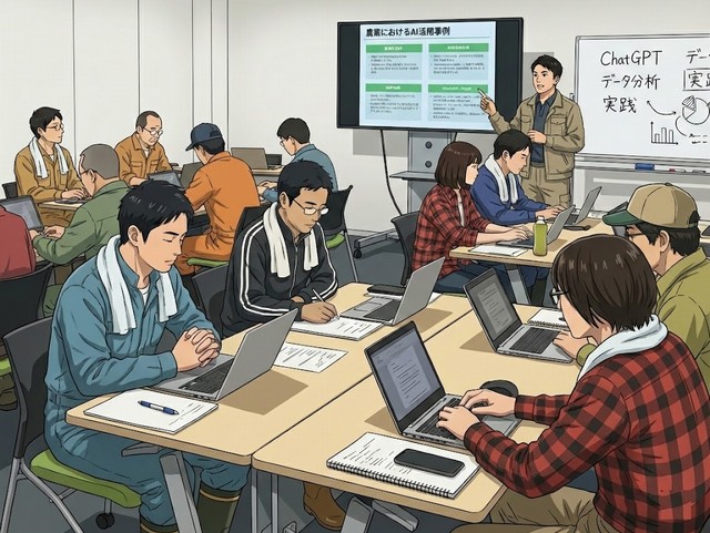 農業者の実践AI発表会