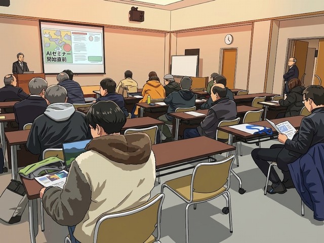 かほく市商工会でAIセミナー