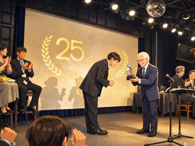 25周年記念の受賞