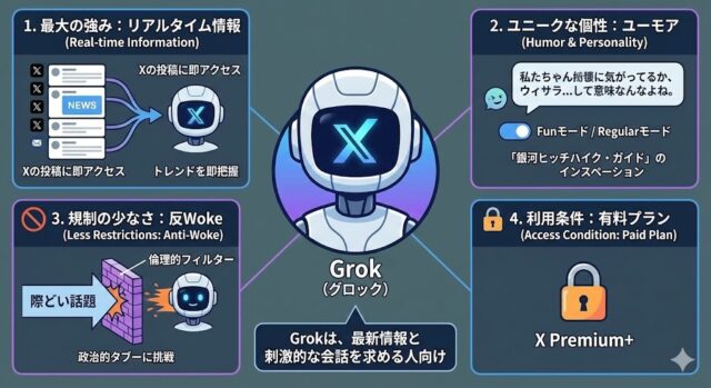 Grok(グロック)の特徴