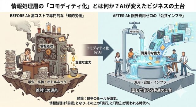 情報処理のコモディティ化