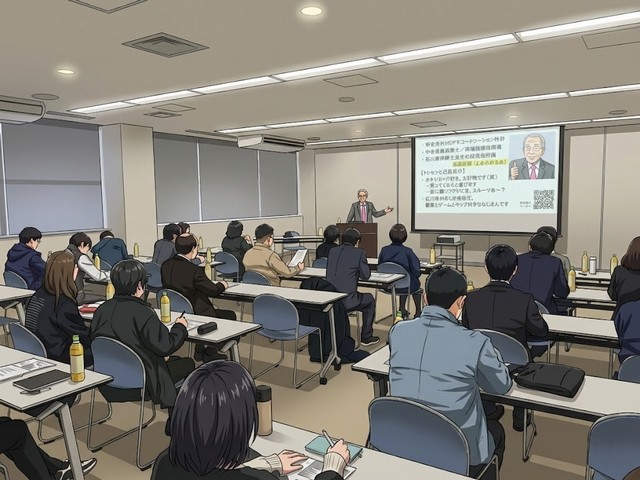 セミナーの様子をイラスト化しました