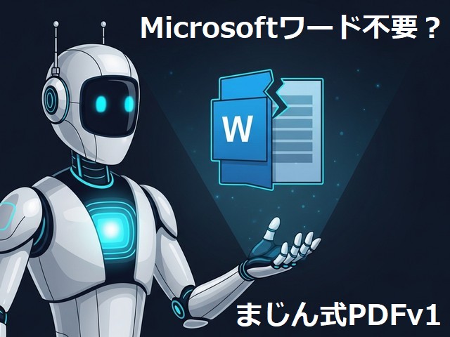 まじん式PDFv1の衝撃