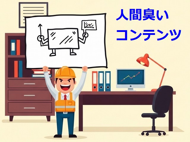 人間臭いコンテンツ