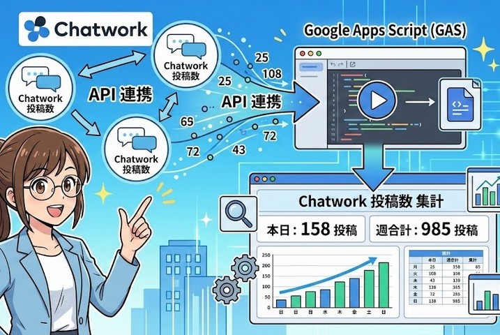 Chatworkの投稿をGASで管理する