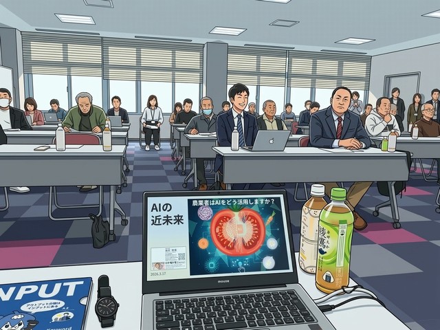 「能美市農業振興協議会」の皆様に向けたAI勉強会