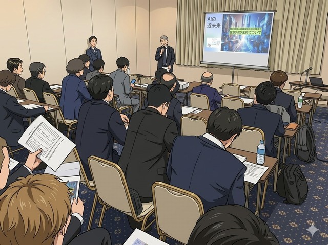 とやま自遊館でAIセミナー