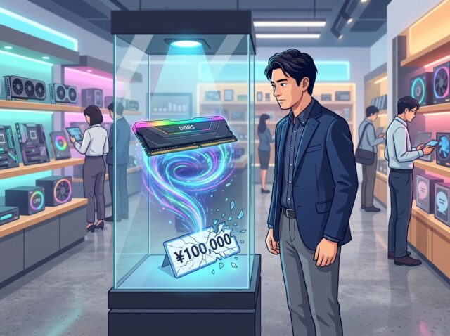 メモリが高騰化