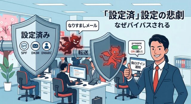 本当に機能するメールセキュリティ（SPF・DKIM・DMARC）設定