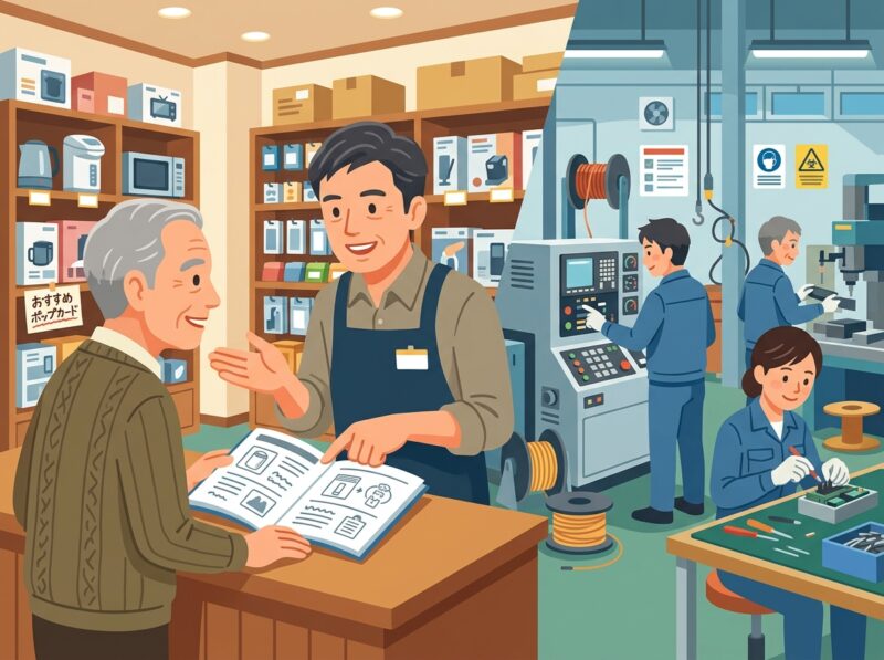 仕入れて売るだけでは生き残れない業界研究その３【街の電器屋】家電を売るな安心を売れ！究極の「御用聞き」によるLTV最大化戦略