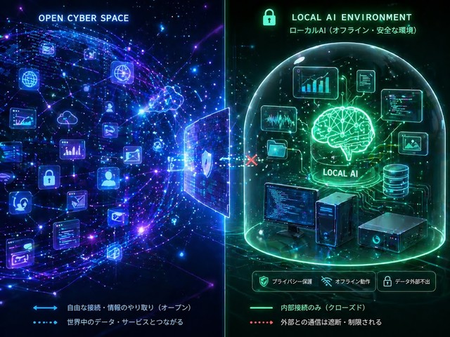 ローカルAI環境が必要な理由