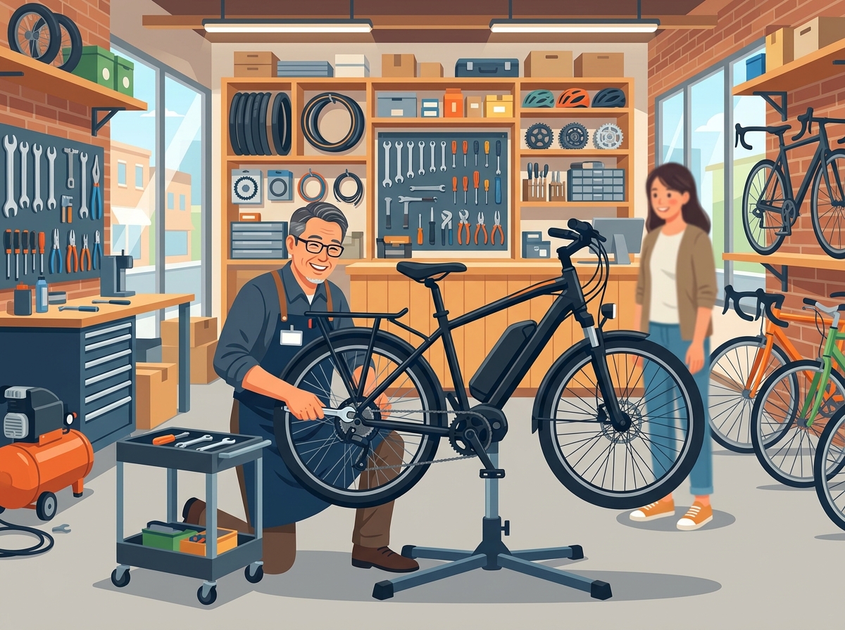 【町の自転車屋】自転車を売るな安心なサイクルライフを売れ