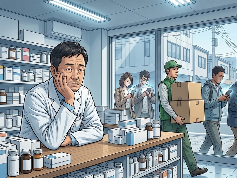 【薬屋】薬を売るな健康相談を売れ！「成長市場の倒産過去最多」を生き抜く中小薬局のリポジショニング戦略
