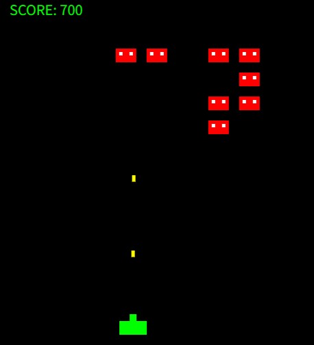 インベーダーゲーム改良版