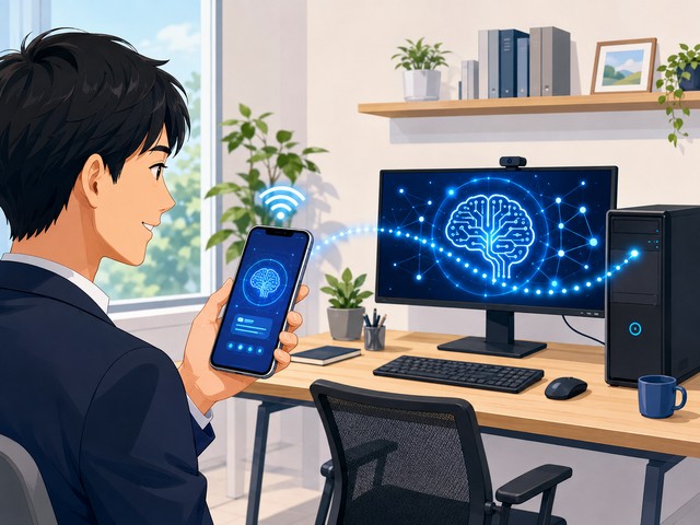 ローカルAIとスマホでつなぐことが可能になりました