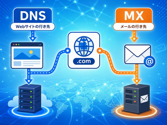 DNS設定について