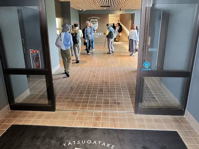 八ヶ岳グランヴェールヴィンヤードの館内
