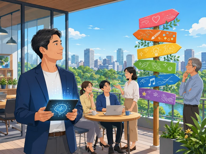 マーケティングを基本から確認しAI時代を展望、「人」にフォーカスしたアナログ的なアプローチの重要性が高まると推測しています