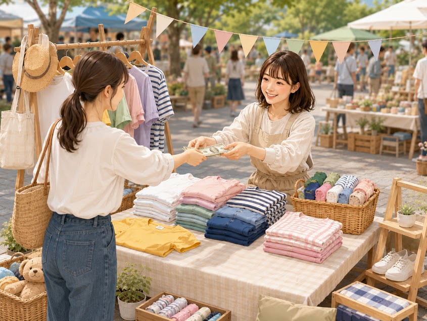 フリマで学ぶ!取引のたびに動く「BS(貸借対照表)」超入門、あの千円がどのように変わっていったか