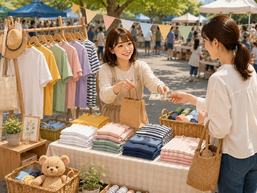 フリマで学ぶ!取引のたびに動く「BS(貸借対照表)」超入門、あの千円がどのように変わっていったか