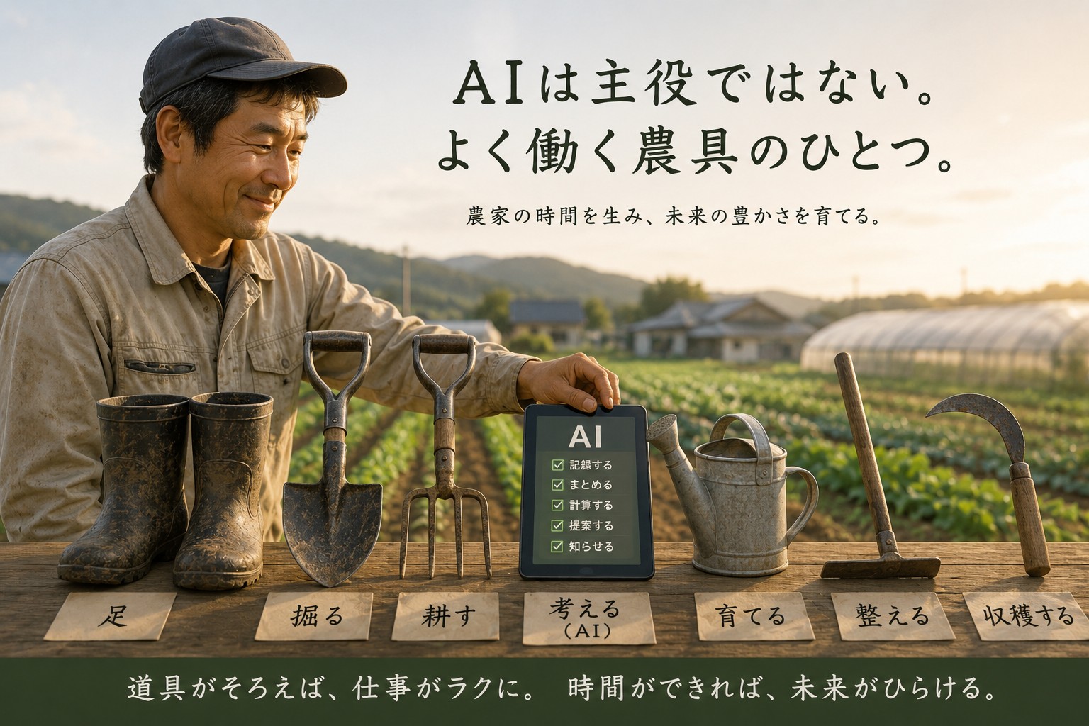 農家のホンネ「AIで収量アップ」の前に、毎晩の書類仕事をどうにかしてほしい