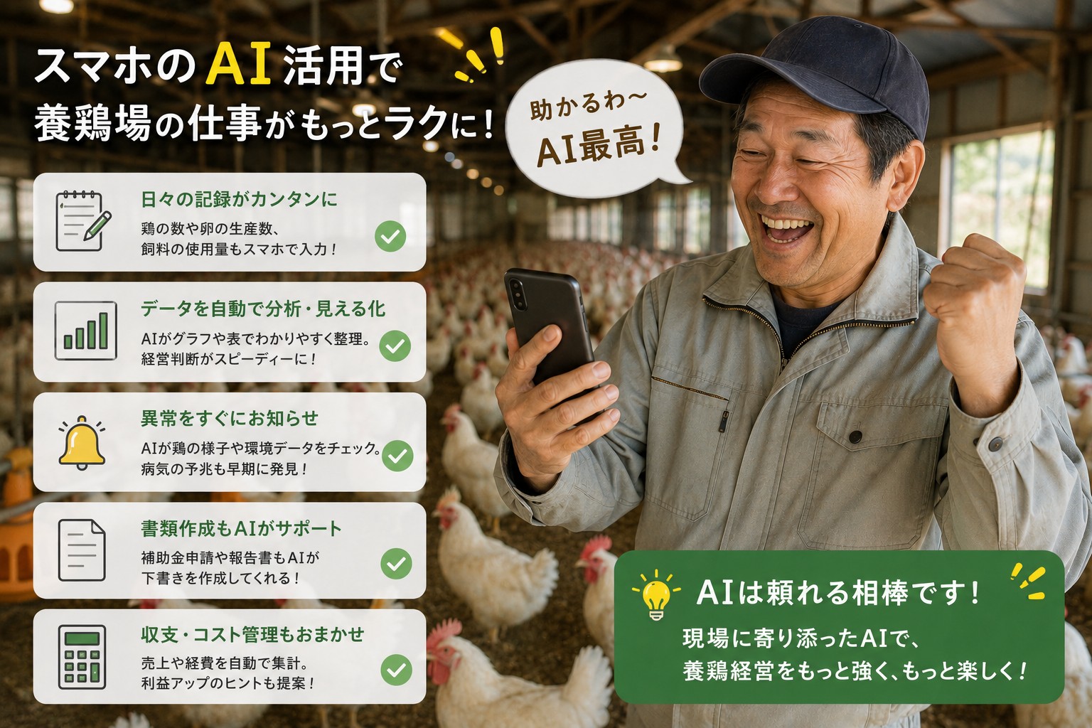 農家のホンネ「AIで収量アップ」の前に、毎晩の書類仕事をどうにかしてほしい