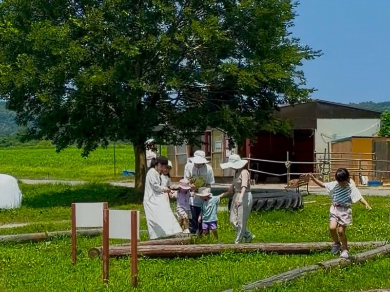 牧場の風が吹く場所