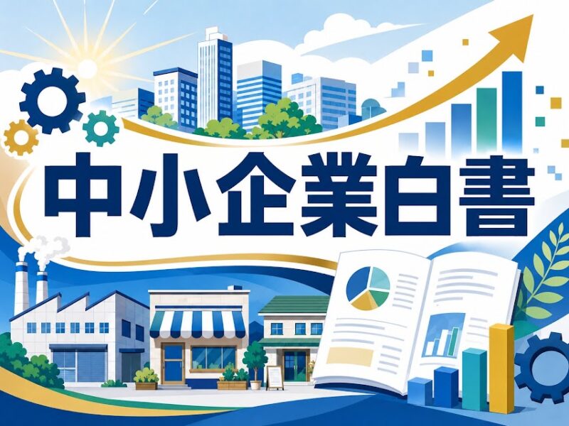 2026年版中小企業白書の概要と「AI活用事例」が豊富なので紹介します