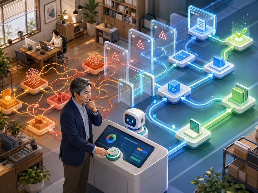 AIエージェント案件の4割超が2027年末までに中止?中小企業が「権限に応じて統制を変える」AI運用設計の実務