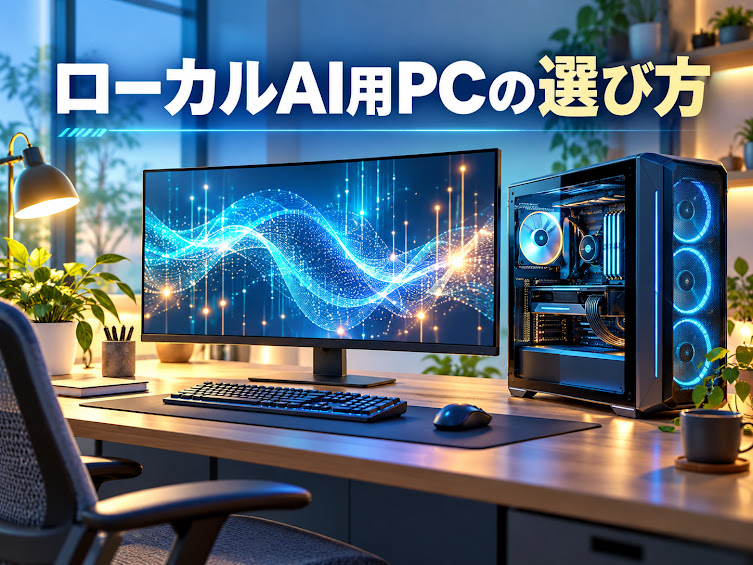 ローカルAI用PCの選び方｜自身の50万円の実機をGPC内蔵機と共有メモリ機を比較