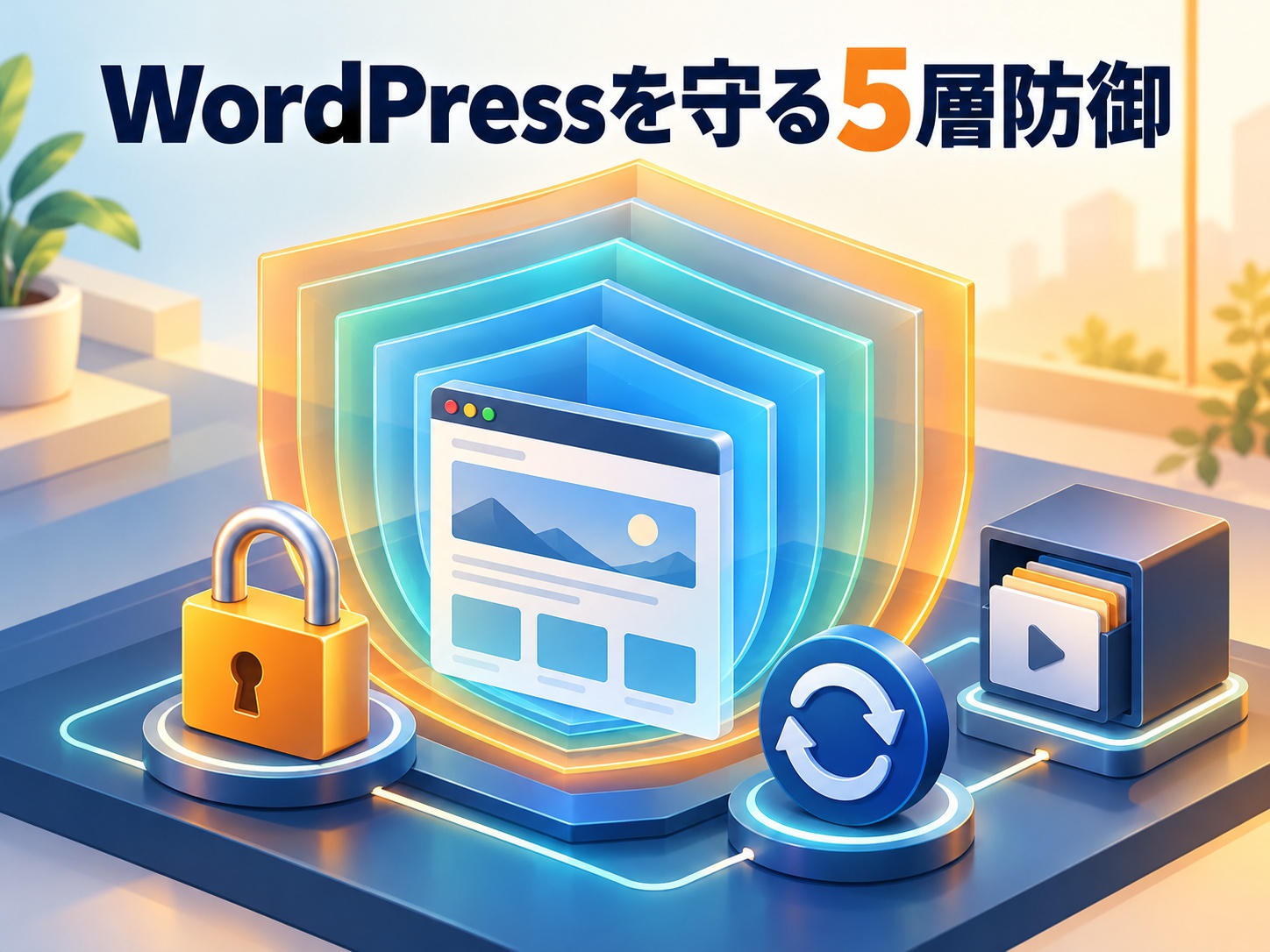 攻撃までわずか5時間?! AIで加速するWordPress攻撃から自社サイトを守る「5層防御」の進め方