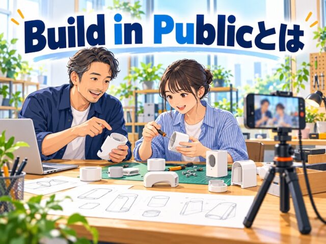 「完成してから宣伝」ではありません!開発過程を公開してファンを育てる「Build in Public」を中小企業が実践する5ステップ