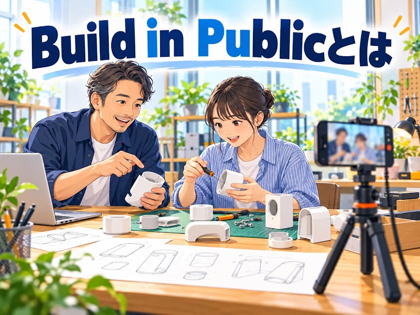 「完成してから宣伝」ではありません！開発過程を公開してファンを育てる「Build in Public」を中小企業が実践する5ステップ