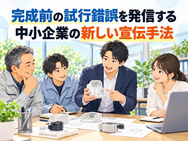 「完成してから宣伝」ではありません!開発過程を公開してファンを育てる「Build in Public」を中小企業が実践する5ステップ